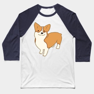 Corgi  illustration Baseball T-Shirt